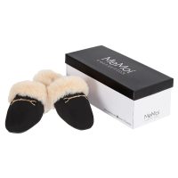 Women's The Brixton Mule Faux-Fur Lined Loafer Slippers - Image 2
