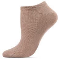 Women's Organic Cotton Mesh-Top Breathable Liner Sock - Image 4