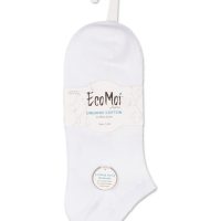 Women's Organic Cotton Mesh-Top Breathable Liner Sock - Image 10