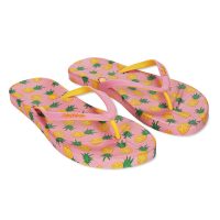 Women's Pineapple Flip Flops & Mesh Bag Set - Image 3