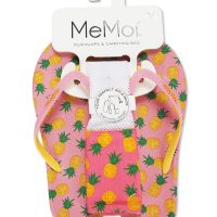Women's Pineapple Flip Flops & Mesh Bag Set - Image 4