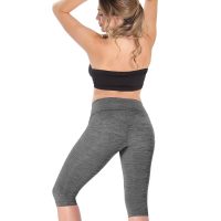 High-Waisted Tummy Control Shaping Capri Leggings - Image 18