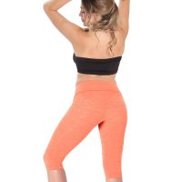 High-Waisted Tummy Control Shaping Capri Leggings - Image 21