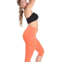 High-Waisted Tummy Control Shaping Capri Leggings - Image 20