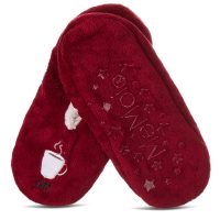 Women's Morning Brew/Night Cap Sherpa Lined Slippers - Image 4