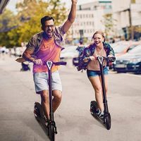 Electric Kick Scooter 19 Mph Speed for Adults 17.3 Miles Long Range 8.5 Solid Tires - Image 6