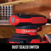 CRAFTSMAN 120Volt 3Amp Corded Random Orbital Sander with Dust Management - Image 5