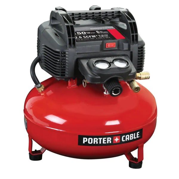 PorterCable C2002 6 Gal. 150 PSI Portable Electric Pancake Air Compressor