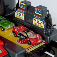 Molto Diecast Toy Car Parking Garage Playset, 4 Story with Tracks, Includes 2 Cars - Image 6