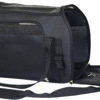 EliteField SoftSided AirlineApproved Pet Carrier Bag, Black - Image 3