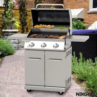 Nexgrill 3 Burner Stainless Steel Gas Barbecue Cover - Image 8