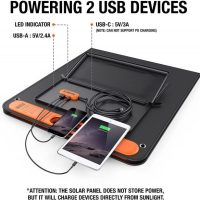 jackery solarsaga 60w solar panel for explorer 160 240 500 as portable solar generator for summer camping - Image 8