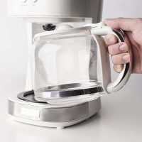 Haden 75061 Heritage 12Cup Ivory White Residential Drip Coffee Maker, Ivory White - Image 3