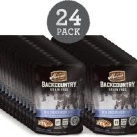 Merrick Backcountry Grain Free Real Meat Wet Cat Food, 3 oz. Pouches 24 case Real Chicken Cuts Recipe - Image 2