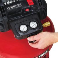 PorterCable C2002 6 Gal. 150 PSI Portable Electric Pancake Air Compressor - Image 8