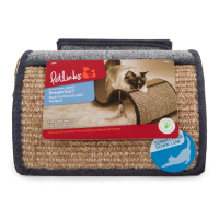 Petlinks Dream Curl Denim Surface Cat Scratcher with Catnip Toy,18.62x 11.02x 6.75 - Image 2