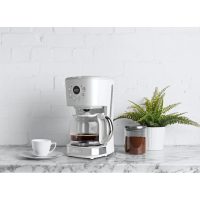 Haden 75061 Heritage 12Cup Ivory White Residential Drip Coffee Maker, Ivory White - Image 7