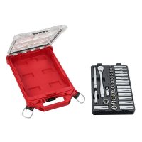 32Piece Ratchet Socket Set with PACKOUT LowProfile Compact Organizer 38 Drive Metric - Image 6