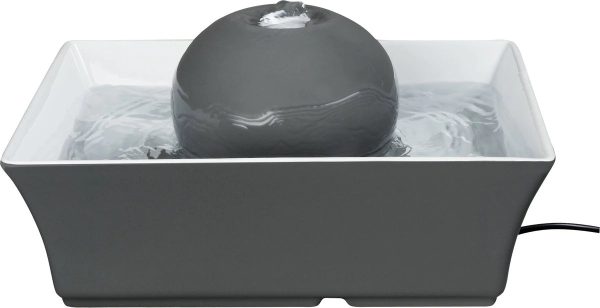Drinkwell Seascape Ceramic Dog Cat Fountain, 70oz