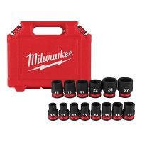 14Piece SHOCKWAVE Impact Duty 12 Drive Metric Standard 6 Point Socket Set - Image 10