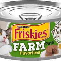 Purina Friskies Farm Favorites Chicken and Carrots Pate Wet Cat Food 5.5oz can, case of 24 - Image 5