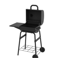 Nexgrill 8100063 17.5 in. Barrel Charcoal Grill in Black - Image 3