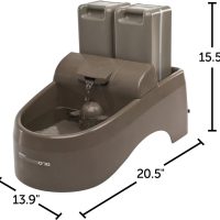 PetSafe Drinkwell Outdoor Plastic Dog Cat Fountain, 450oz - Image 2