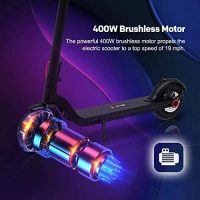 Electric Kick Scooter 19 Mph Speed for Adults 17.3 Miles Long Range 8.5 Solid Tires - Image 3