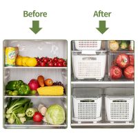 DoubleLayer Fresh Storage Basket - Image 5