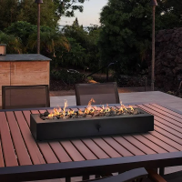 New 28 Outdoor Tabletop Fireplace Black Project 62 - Image 5