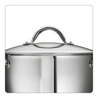 Tramontina Gourmet Stainless Steel TriPly Base Cookware Set, 12 Piece - Image 4