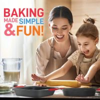 NutriChef 10Piece NonStick Kitchen Oven Baking Pans - Image 3