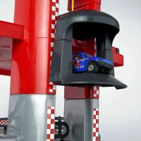 Molto Diecast Toy Car Parking Garage Playset, 4 Story with Tracks, Includes 2 Cars - Image 5