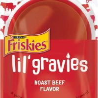 Purina Friskies LilGravies Roast Beef Flavor Cat Food Complement 16 1.55 oz. Pouches - Image 5