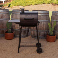 Nexgrill 8100063 17.5 in. Barrel Charcoal Grill in Black - Image 5