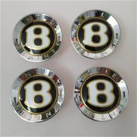 Genuine Bentley Center Cap Set Of 4 Anniversary Edition Black 3Y0601159G - Image 2