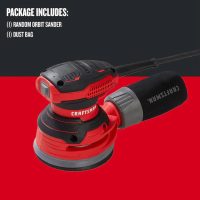 CRAFTSMAN 120Volt 3Amp Corded Random Orbital Sander with Dust Management - Image 3