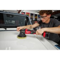 18V M18 FUEL LithiumIon Brushless Cordless 15mm Random Orbital Polisher Tool Only - Image 7