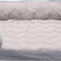 FurHaven Velvet Waves Perfect Comfort Orthopedic Sofa Cat Dog Bed - Image 3