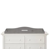 Evolur Fully Assembled Changing Tray, Rustic Gray - Image 5