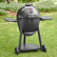 CharGriller E16620 Akorn Kamado Charcoal Grill in Graphite - Image 2