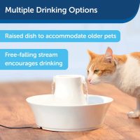 Drinkwell Avalon Ceramic Dog Cat Fountain, 70oz - Image 4