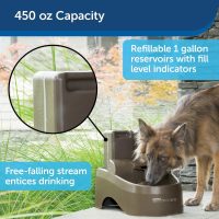 PetSafe Drinkwell Outdoor Plastic Dog Cat Fountain, 450oz - Image 3